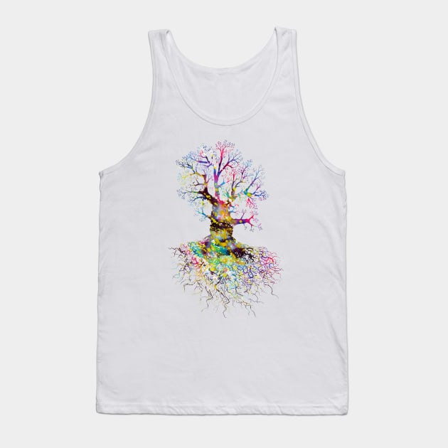 Oak Tree Tank Top by erzebeth